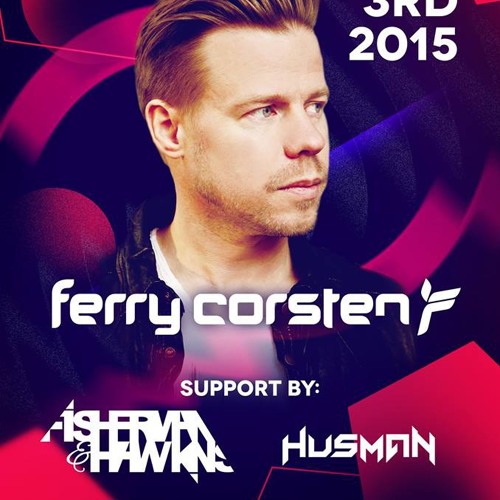 Fisherman & Hawkins live at Airwalk pres. Ferry Corsten (03 - 04 - 2015) [WARM UP SET]