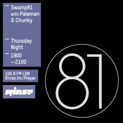 Rinse FM  Podcast - Swamp 81 w/ Chunky + Paleman - 9th April 2015