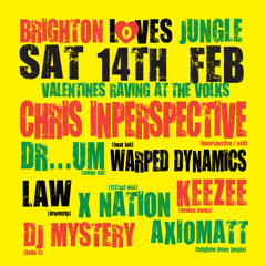 Law live at Brighton Lives Jungle 14.02.15