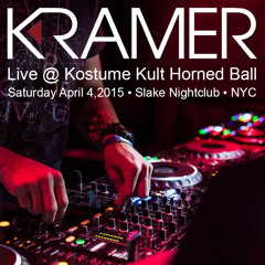 DJ Kramer - Live @ Kostume Kult Horned Ball 2015 - NYC - April 4,2015