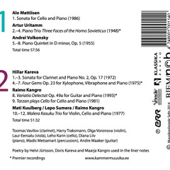 Hillar Kareva: Four Gems Op. 23 for Xylophone, Vibraphone and Piano I Onyx