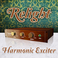 Relight Harmonic Exciter applied on a drum loop