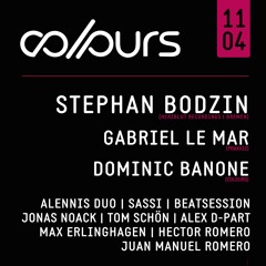Dominic Banone @ COLOURS 11.04.2015 | Part 1 (Tanzhaus West, Frankfurt)