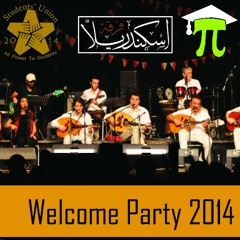 Welcome party 2014حفل إسكندريلا at المعهد التكنولوجي العالى بالعاشر من رمضان فرع السادس من اكتوبر