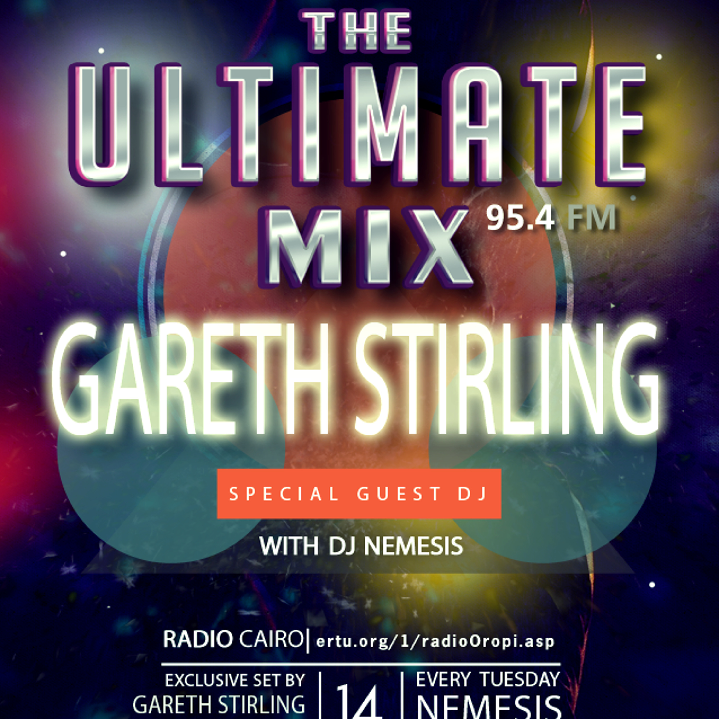 Nemesis - The Ultimate Mix Radio Show (016) 14/4/2015 (Guest Gareth Stirling) episode artwork