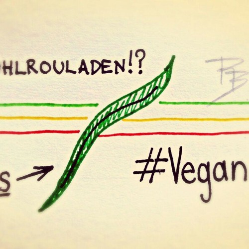 Gras mit Kohlrouladen #vegan