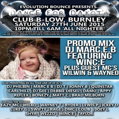 DJ Marc E B Feat MC's Winc:e, Wayneo & Wilwin Dakota Fundraiser Promo