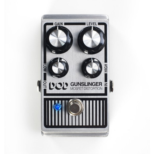 DOD Gunslinger MOSFET Distortion Gain Ranges 2