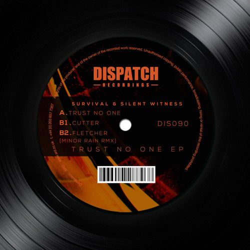 Survival & Silent Witness - Cutter - Dispatch Recordings 090 (CLIP) - OUT NOW
