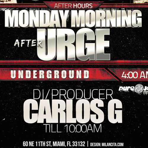 Monday Morning (After URGE Pride Weekend 2015)