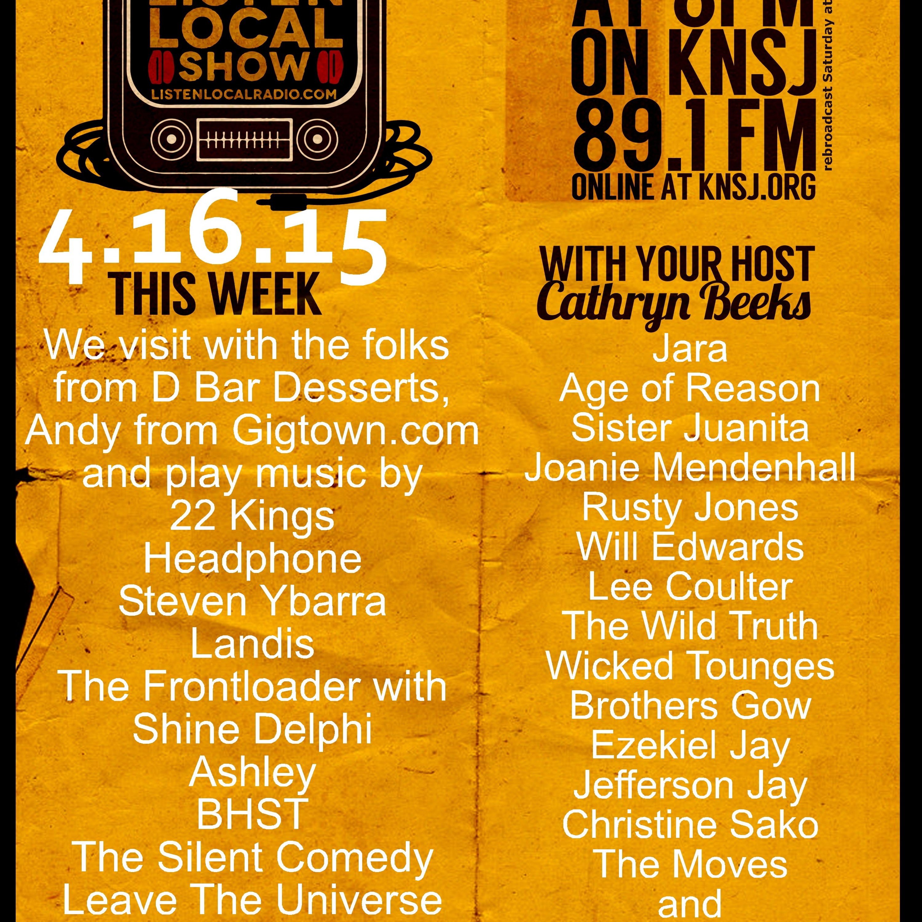 The Listen Local Show 4 16 15 episode artwork