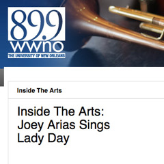 89.9 WWNO "Inside the Arts" Interview with Joey Arias (New Orleans Public Radio)