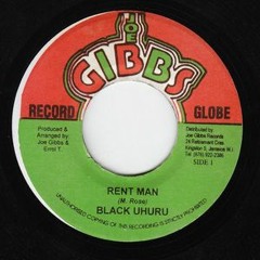 7'' Black Uhuru - Rent Man (& Dub)