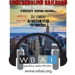 DJ HAITIAN STAR on WBAI 99.5FM Harlem, NYC