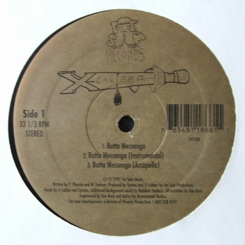 X-Caliber - Butta Messenga (Frankensteeno Remix)