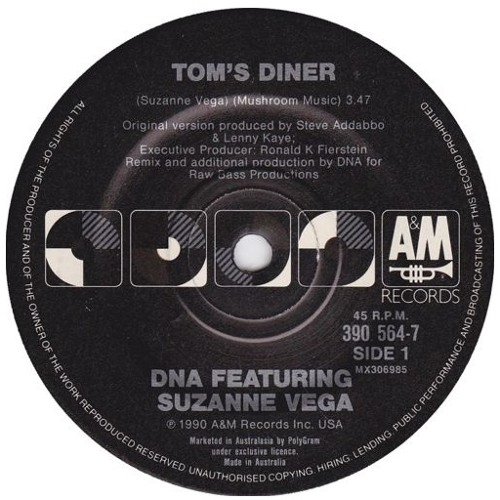 Suzanne Vega - Tom's Dinner (Miljay Bootleg)