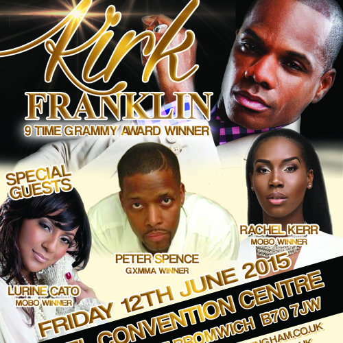 Stream GospelFest 2015 "Kirk Franklin" Live in Concert Birmingham UK by