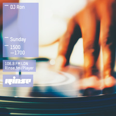 Rinse FM Podcast - DJ Ron - 19th April 2015