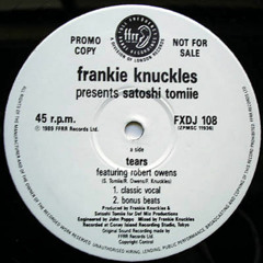 Frankie knuckles presents satoshi tomiie - tears russ richardson & bobby remix