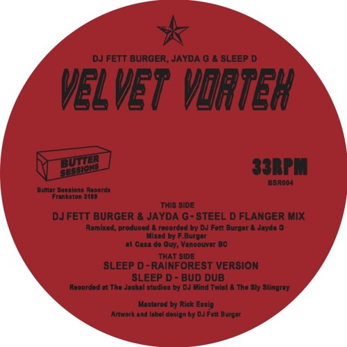 Velvet Vortex - DJ Fett Burger And Jayda G Steel D Flanger Mix - A