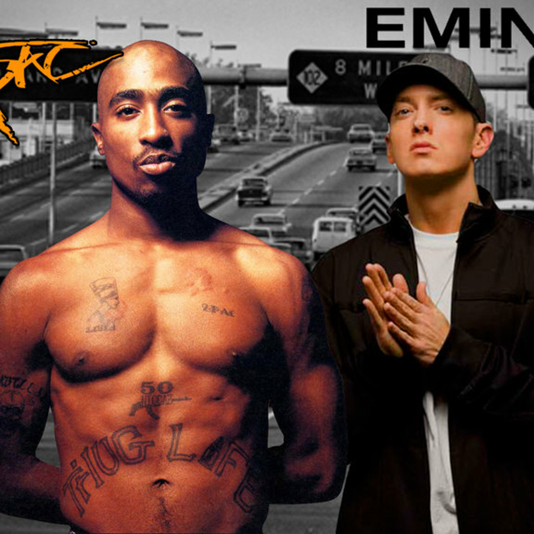 Listen to Eminem Feat. 2Pac - 8 Mile Road by HIP-HOP Channel #1 in