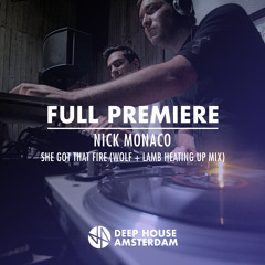 Full Premiere: Nick Monaco - She Got That Fire (Wolf + Lamb Heating Up Mix)