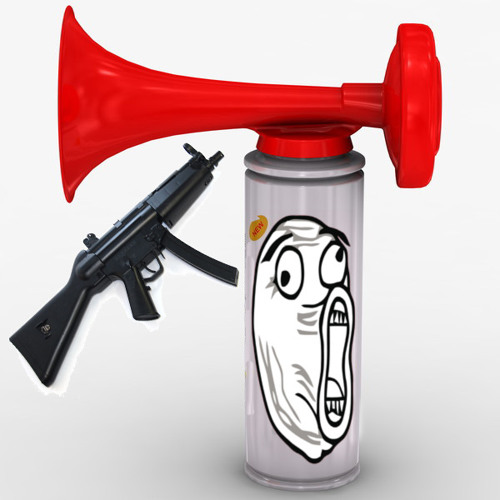 Stream 2 MINUTES OF AIR HORNS AND GUN SHOTS by Cool Songs Listen