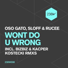 Oso Gato & Sloff & Rucee - Won't Do U Wrong (B1ZB1Z Remix) | 238*West 238W008