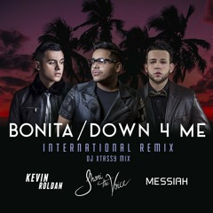 Bonita Down 4 Me Remix International - Jhoni The Voice ft Kevin Roldan & Messiah
