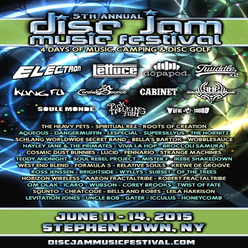 Disc jam 2018 schedule