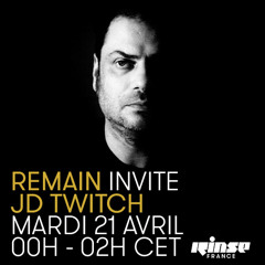 Rinse FM Podcast - Remain With JD Twitch (Optimo) - April 2015