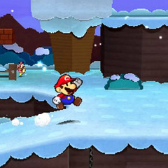 Paper Mario - Snow Road