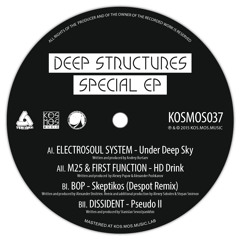 KOSMOS037 V/A Deep Structures Special EP (Vinyl Only)(Preview Mini-mix)