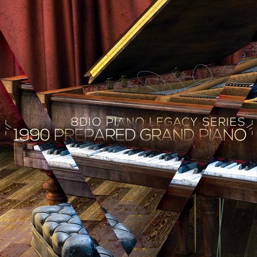 8Dio 1990 Prepared Studio Grand Piano: "Intuition" by Pieter Schlosser