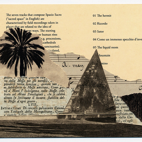 Giulio Aldinucci   "Spazio Sacro"... Sator
