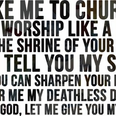 Hozier - Take me to church (iphone6 live) by Sam Darris
