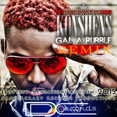 Konshens - Gal A Bubble (Dj LuXMan Remix) [Hottest Sensations Rhythm] (2015) DANGERCRAZY REC. Prod.