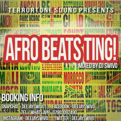 Terrortone Sound Presents "AFRO BEATS TING" 2015 Mixed By Dj Swivo