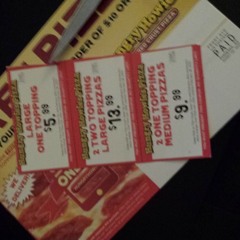 I Got Pizza Coupons In The Mail