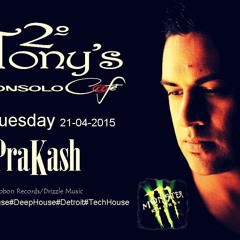 Prakash live @ Tonys NonSoloCafe 21/04/2015 (Tech House)