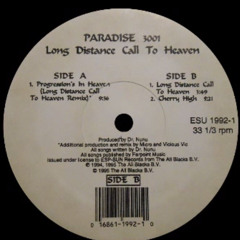 Paradise 3001 - Long Distance Call To Heaven (DJ Zoetic)