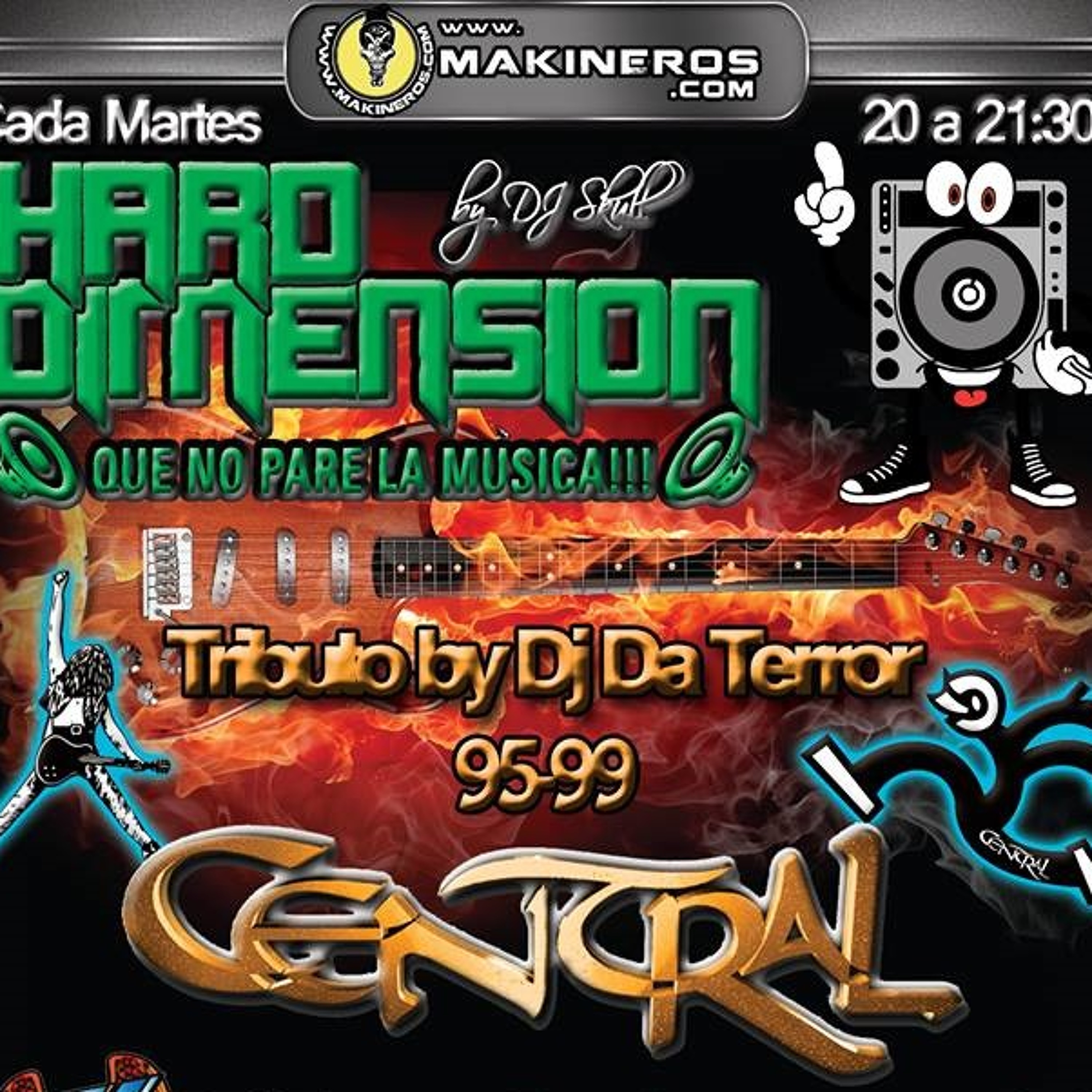 Dj Da Terror - Tributo Central Rock Años 95 A 99 Para Hard Dimension Radio Show