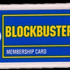 Blockbuster Card