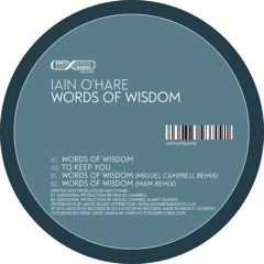 Iain O'Hare - Words Of Wisdom (Miguel Campbell Remix)