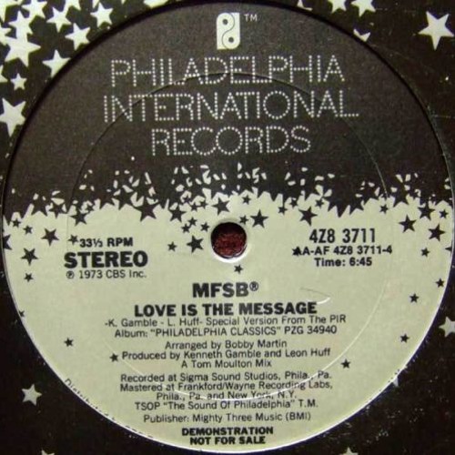 Love Is The Message (Disco Tech break edit)