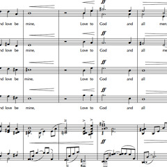 LOVE CAME DOWN AT CHRISTMAS (SATB, piano) - Vancouver Chamber Choir