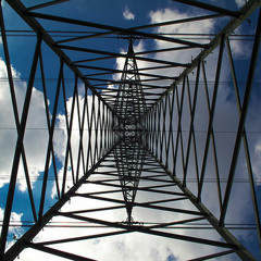 Under the pylon