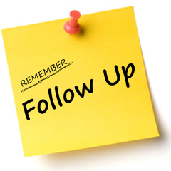 Follow Up - Forecast 3