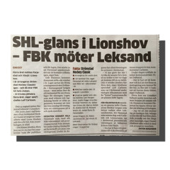 Radiointervju om Strömstad Hockey Classic