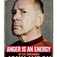 Johnny Rotten "Anger Is An Energy"